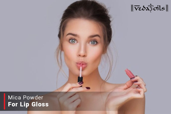 Mica Powder For Lip Gloss |  DIY Mica Tinted Lip Balm Recipe