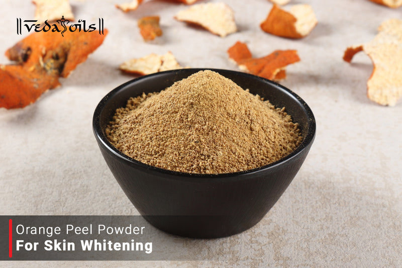 Orange Peel Powder For Skin Whitening - Radiant Glow