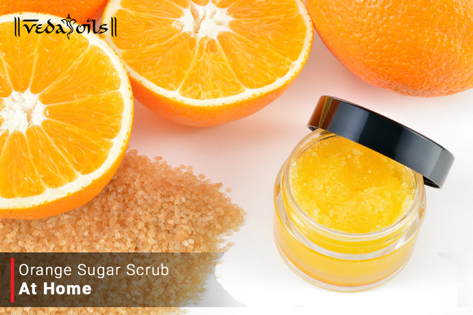 DIY Orange Sugar Scrub Recipe - Soft & Supple Skin