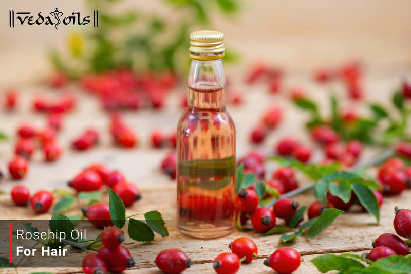 Rosehip Seed Oil Benefits for Hair - Growth, Dandruff & Scalp Care