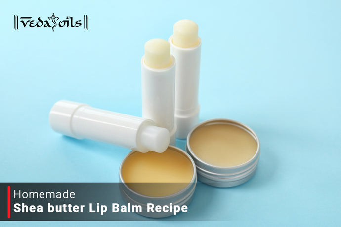 DIY Shea Butter Lip Balm Recipe | Pure Lip Balm Without Beeswax
