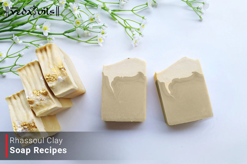 Homemade Rhassoul Clay Soaps