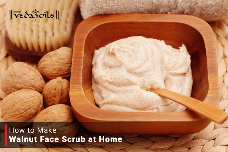 Homemade Walnut Face Scrub
