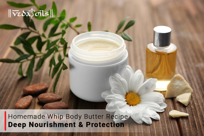 Homemade Whipped Body Butter Recipe | Deep Nourishment & Protection