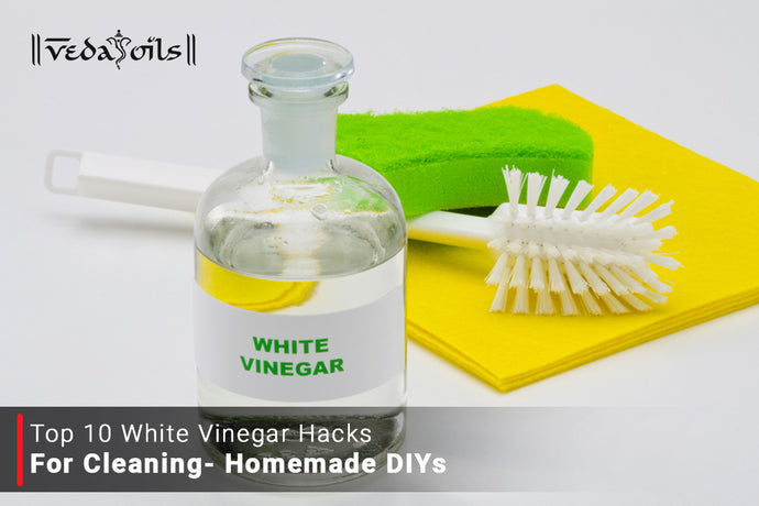Top 10 White Vinegar for Cleaning Hacks- Homemade DIYs