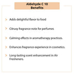 Aldehyde C-10  Benefits