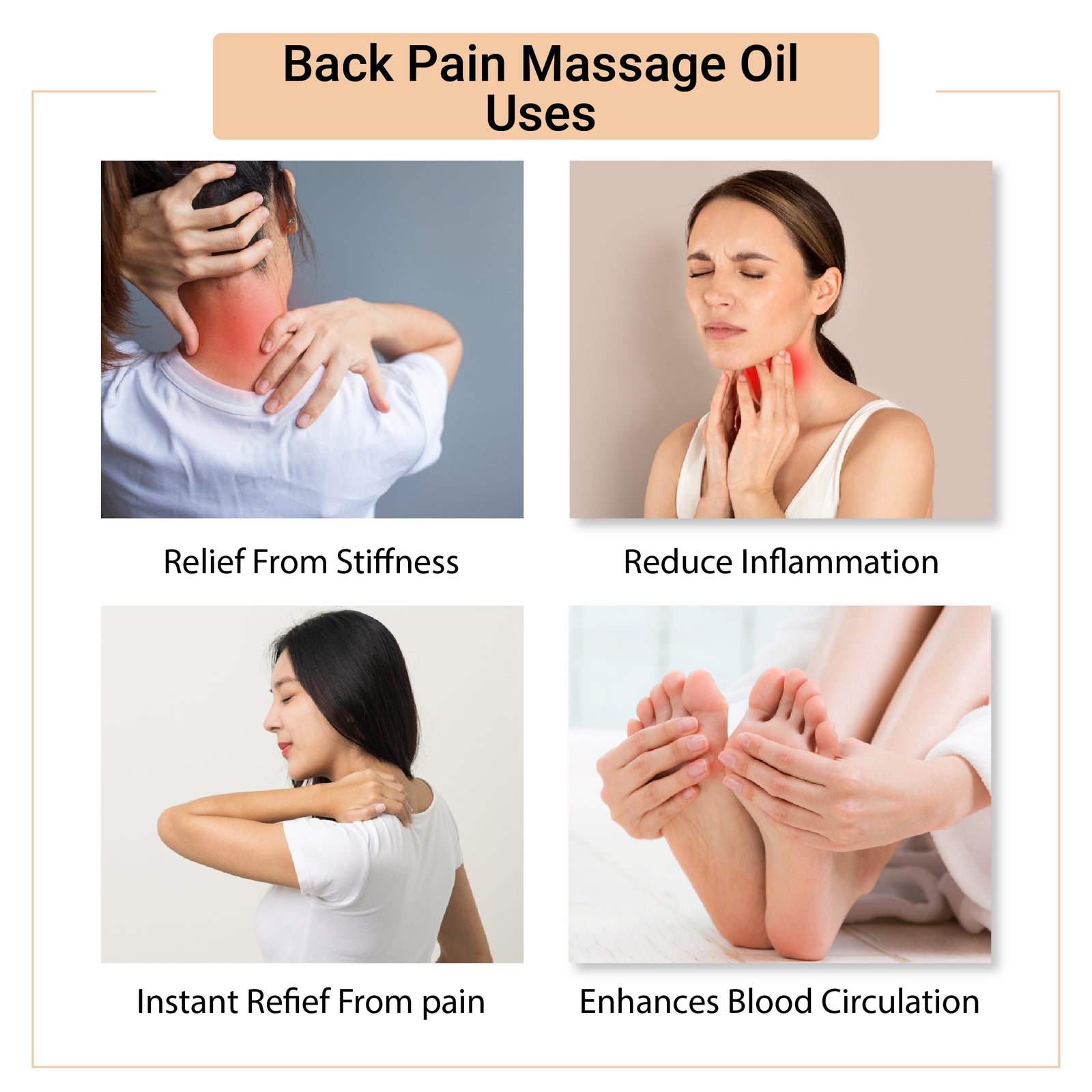 Back Pain Massage Oil wholesale