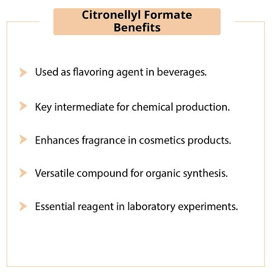 Citronellyl Formate Benefits