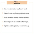 Citral Benefits