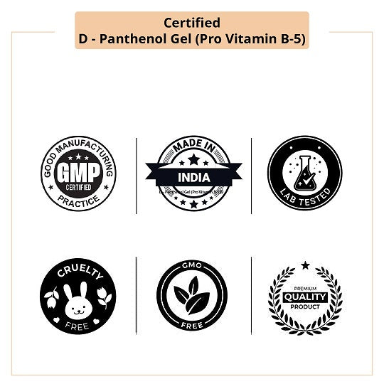 Certified D - Panthenol Gel (Pro Vitamin B-5) 