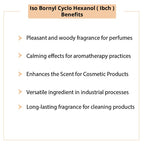 Isobornyl Cyclohexanol Benefits
