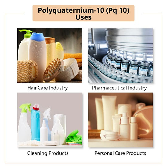 Polyquaternium-10 (Pq 10) Uses