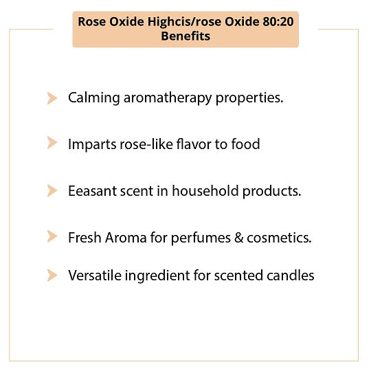 Rose Oxide Benefits