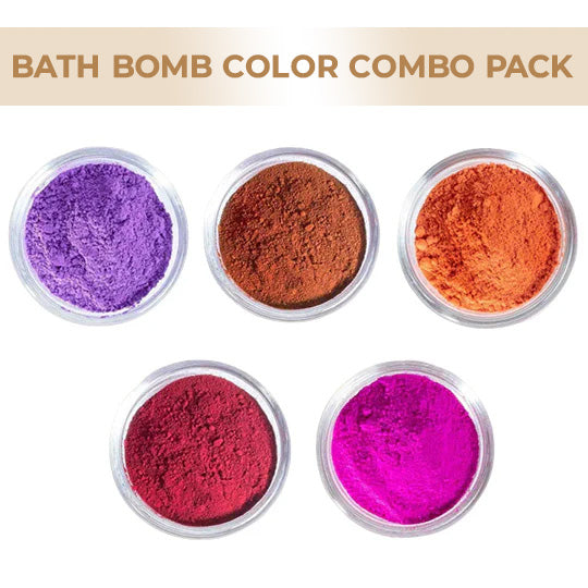 5  Bath Bomb Color Combo Pack