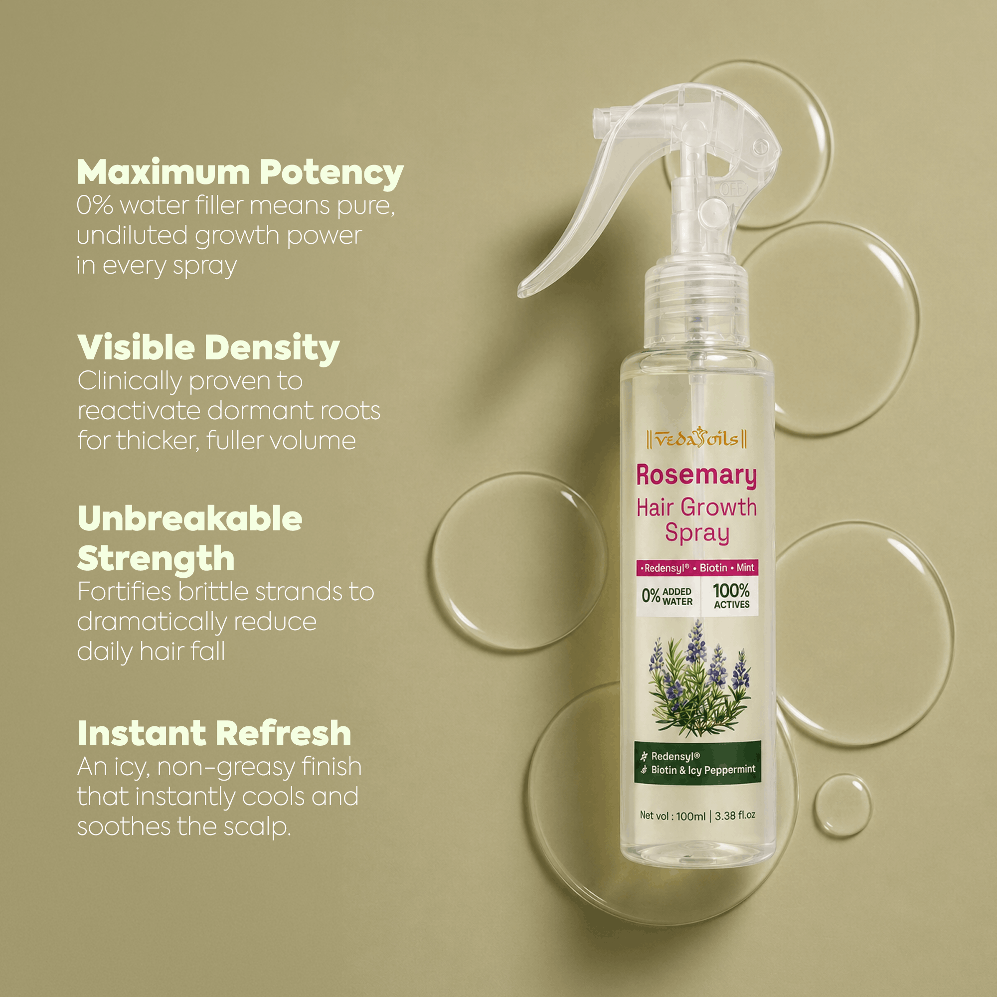 Rosemary Hair Growth Spray Benefits