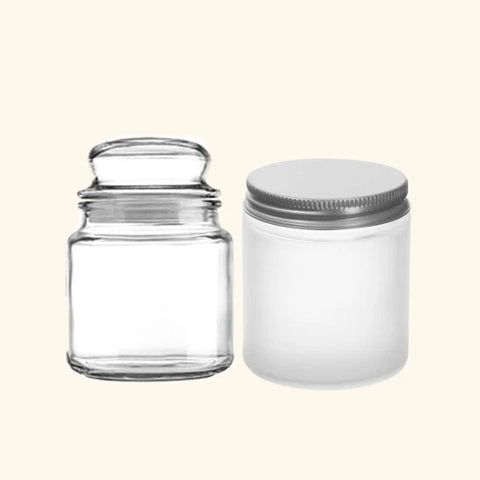 Yankee + Frosted Candle Jar - Combo Pack