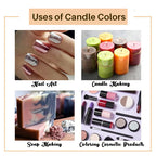 6 Candle Color Combo Pack