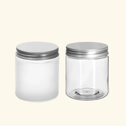 Transparent + Frosted Candle Jar - Combo Pack