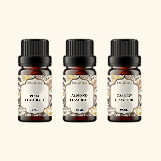 3 Dry Fruit Flavour Oil Sample Kit 