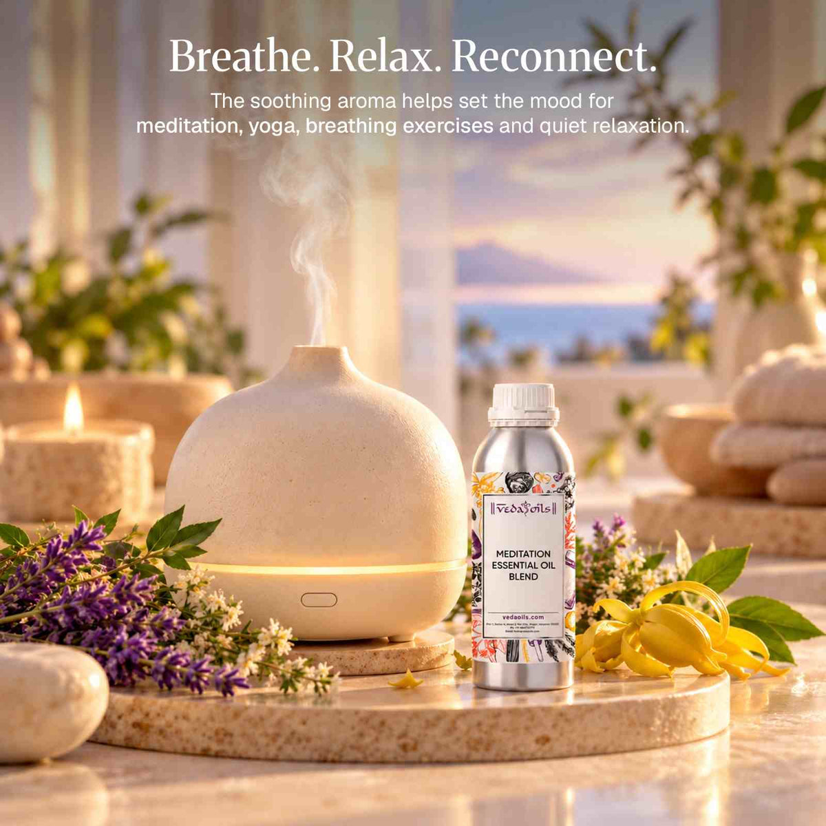 Meditation Essential Oil Blend Diffuser