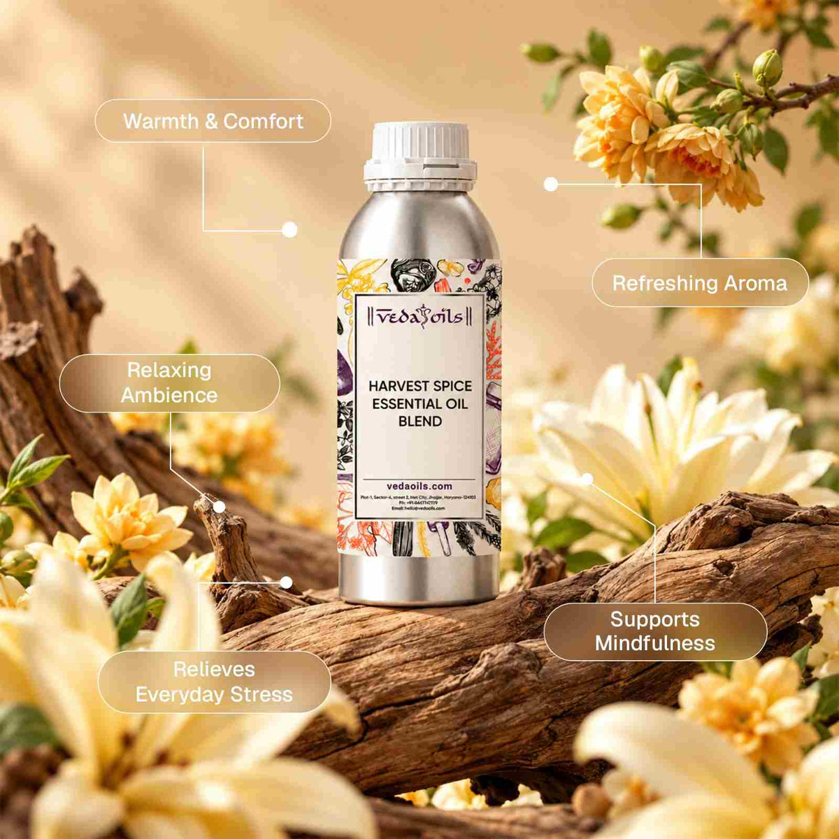 Harvest Spice Essential Oil Blend Aroma