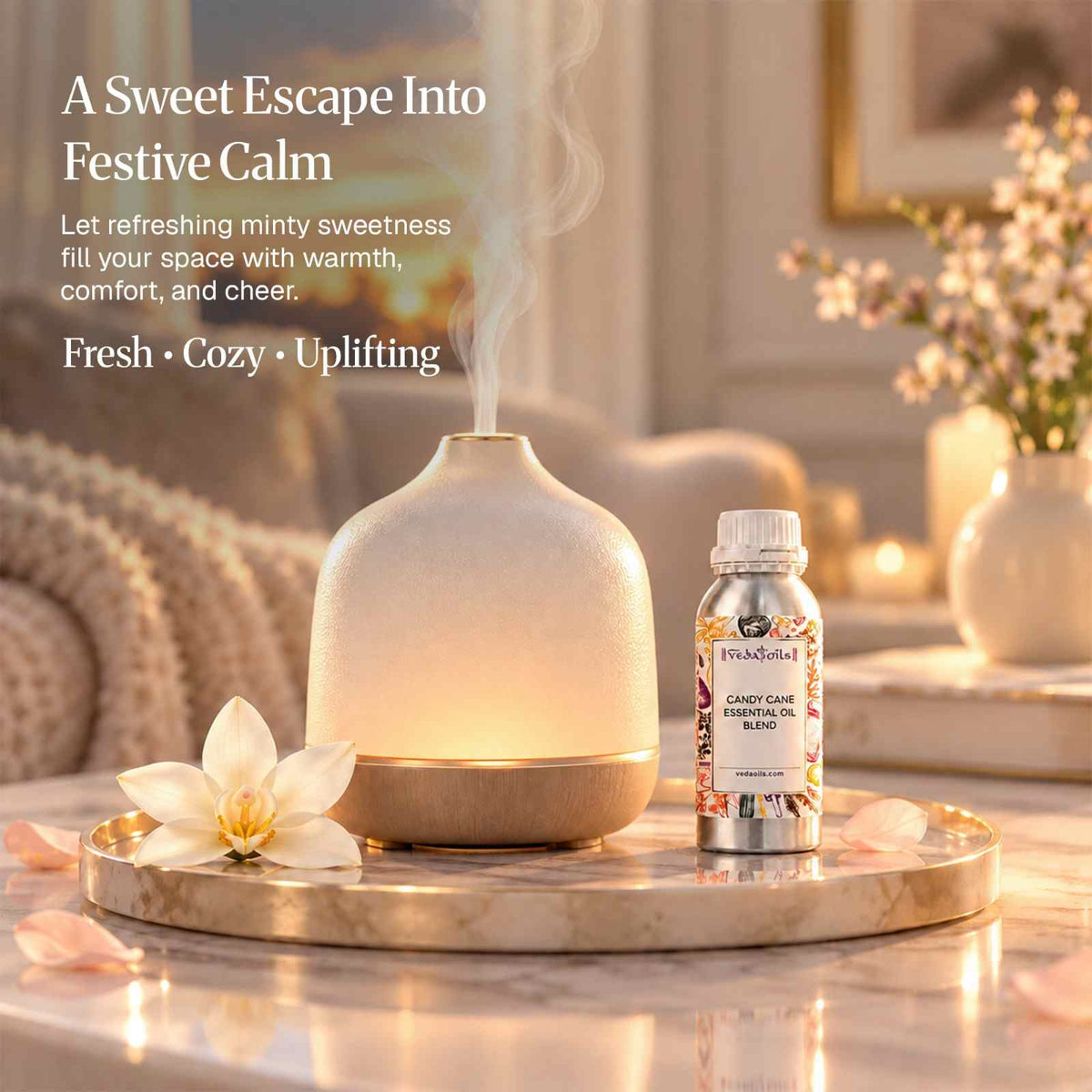 Candy Cane Essential Oil Blend Aroma