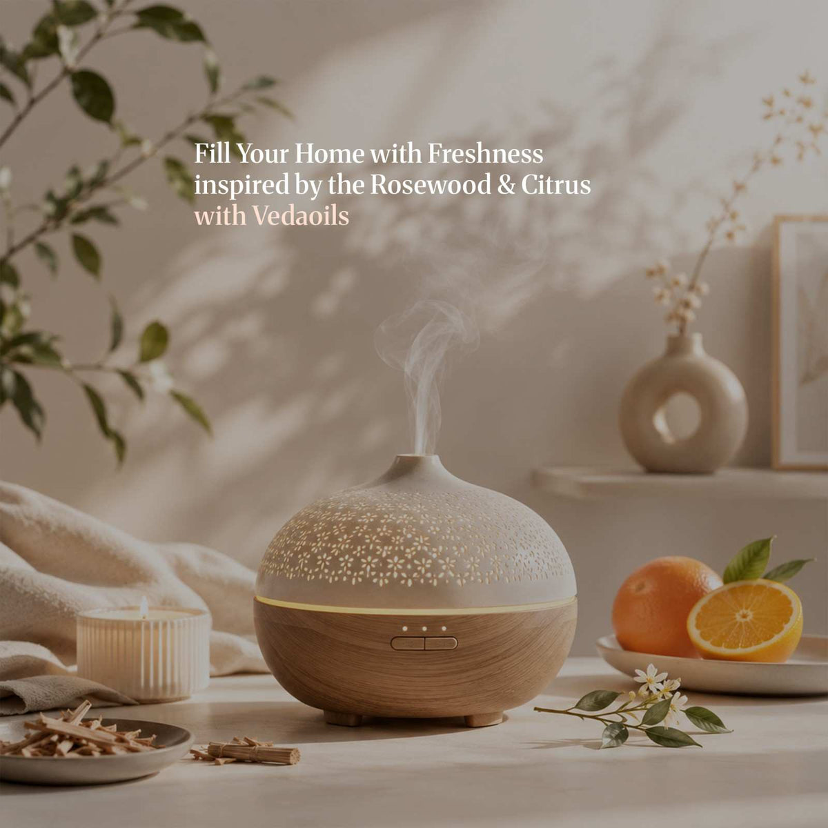Freshness Rosewood & Citrus Fragrance Oil