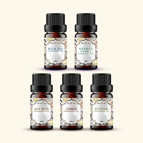 5 Earthy Fragrance Oils Sample Kit - 10 Ml Each
