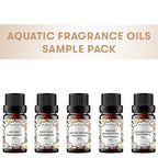 5 Aquatic Fragrance Oils Sample Kit set