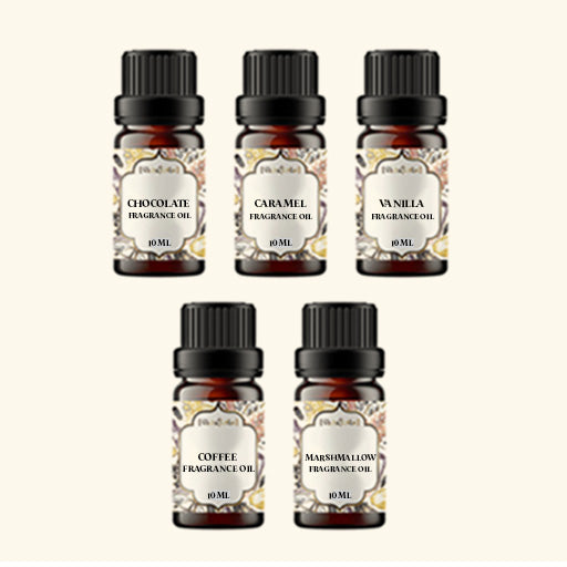5 Gourmand Fragrance Oils Sample Kit