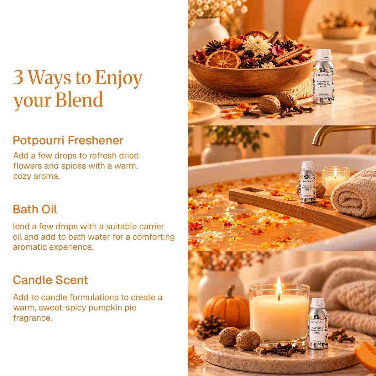 best ways to use Pumpkin Pie Essential Oil Blend