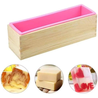 Wooden Rectangle Soap Mould