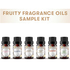 6 Fruity Fragrance Oils Sample Kit set