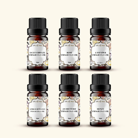 6 Romance Fragrance Oils Sample Kit