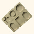 6 in 1 Wax Sachet Mould