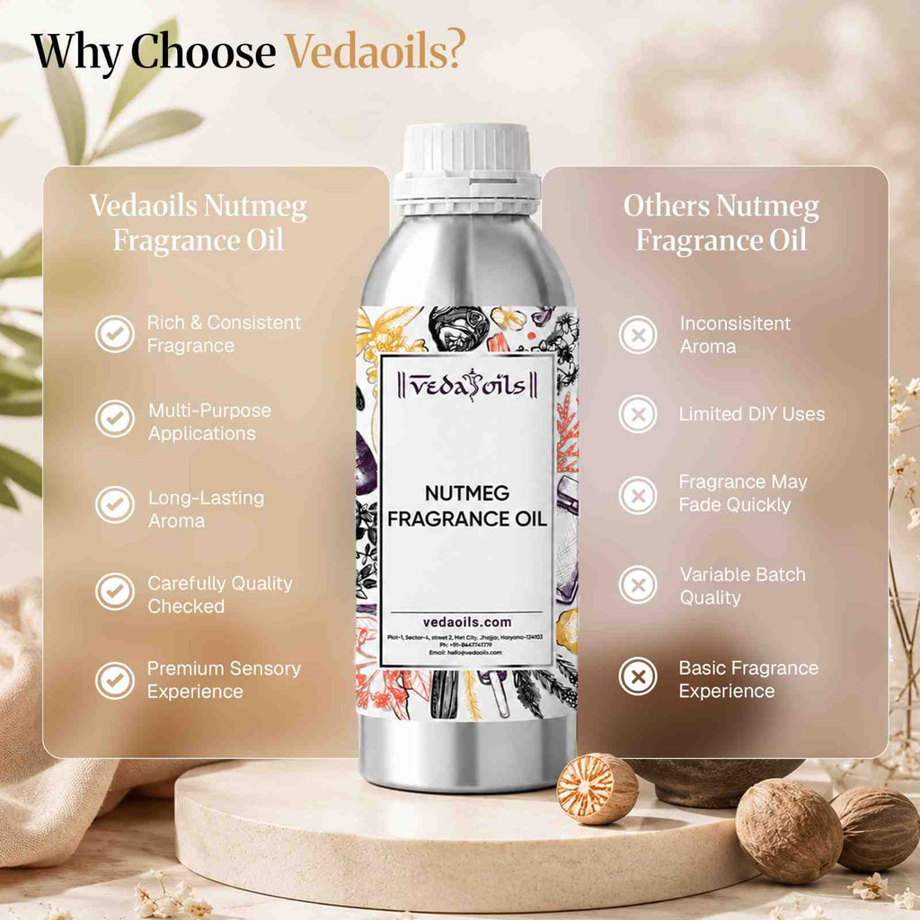 Why do you choose vedaoils Nutmeg Fragrance Oil