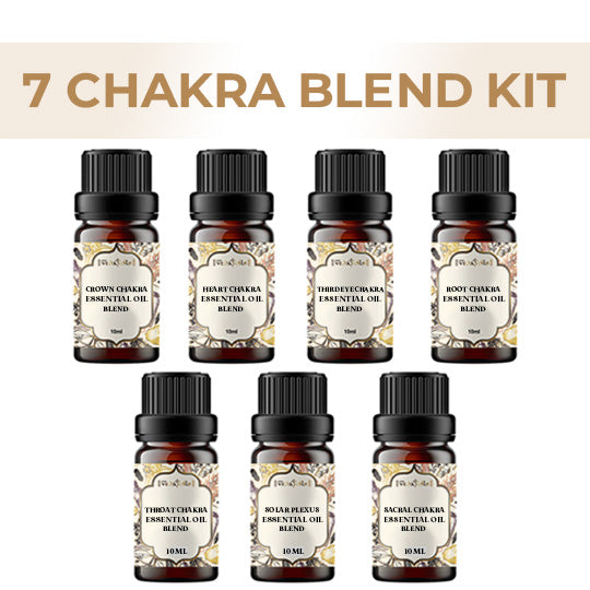 7 Chakra Essential Oil Blend pack