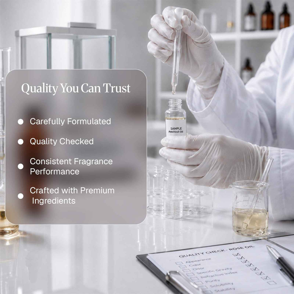 Lab Tested Patchouli Fragrance Oil