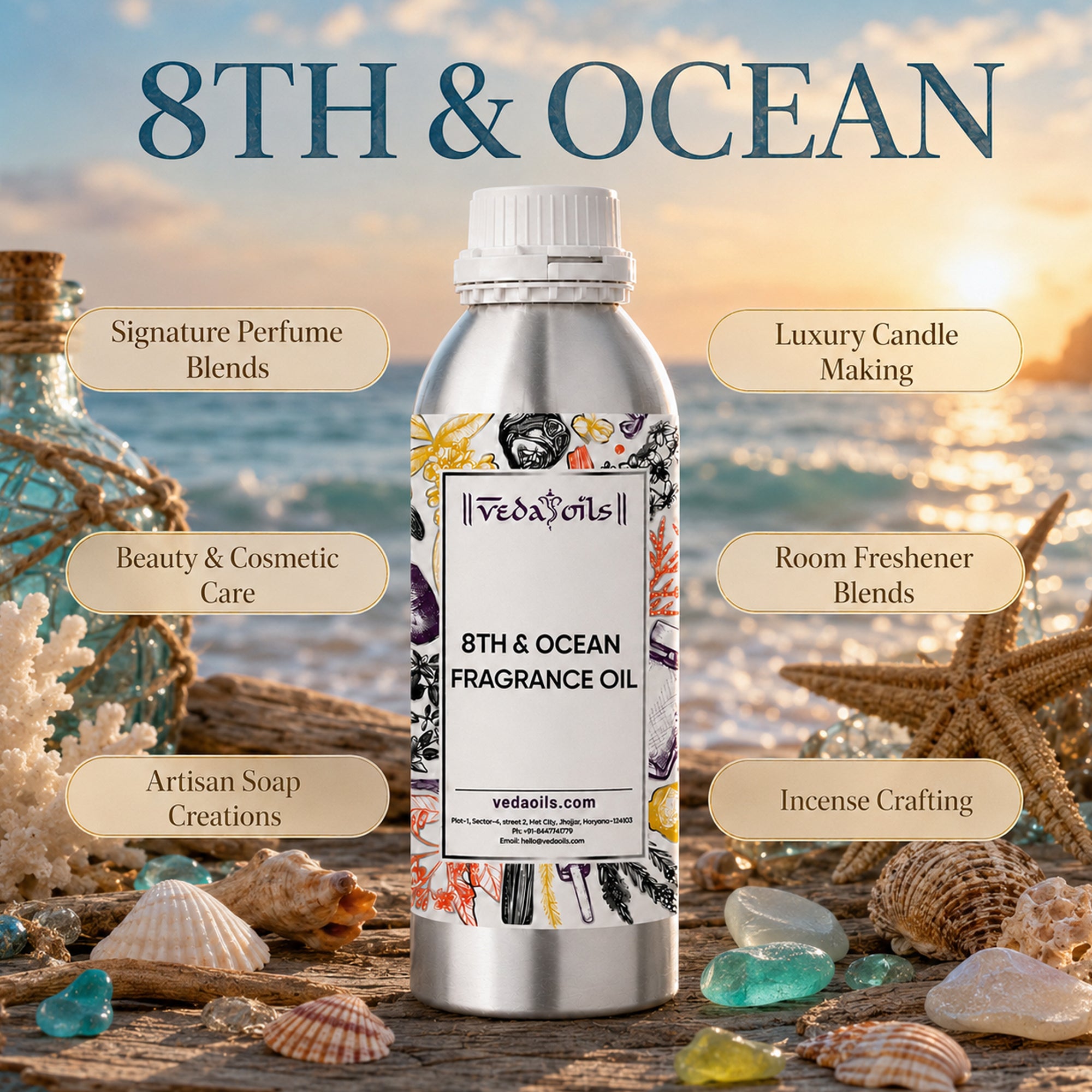 8th Ocean Fragrance Oil Uses 