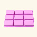 9 Cavity Rectangle Shape  Soap Mold Online