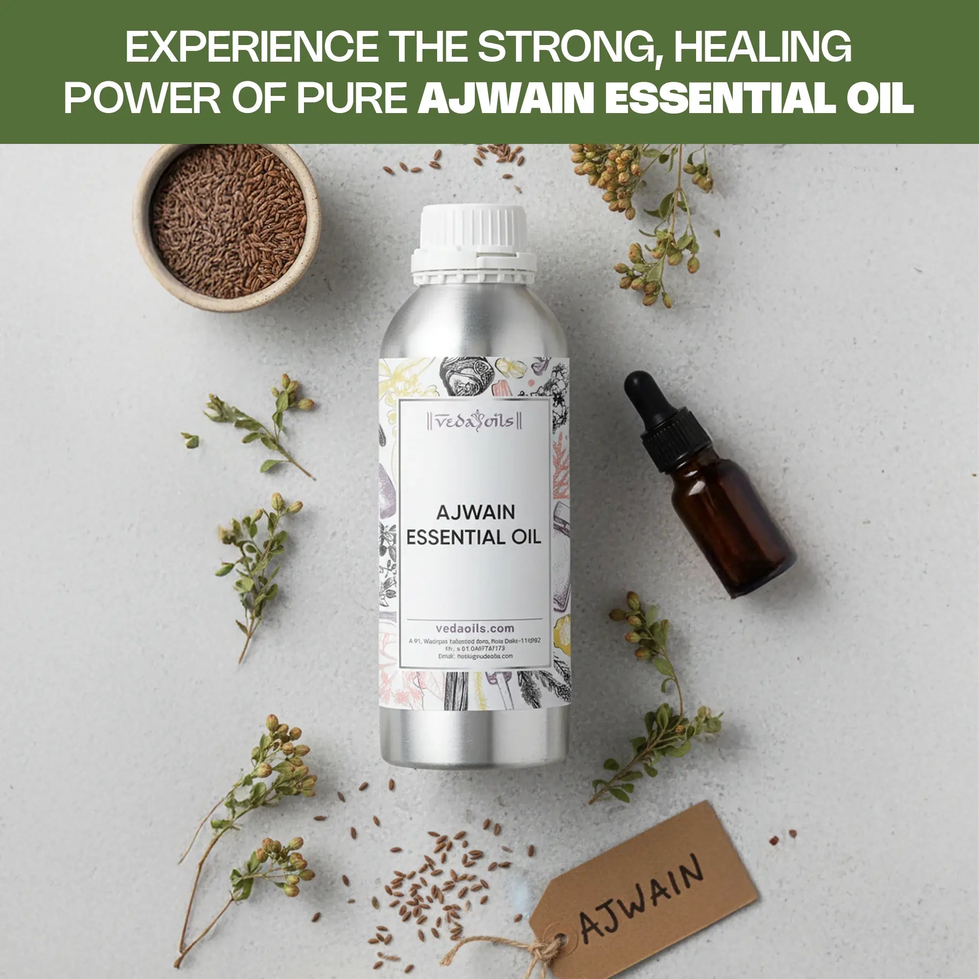 Ajwain Essential Oil / Ajowan Oil Online
