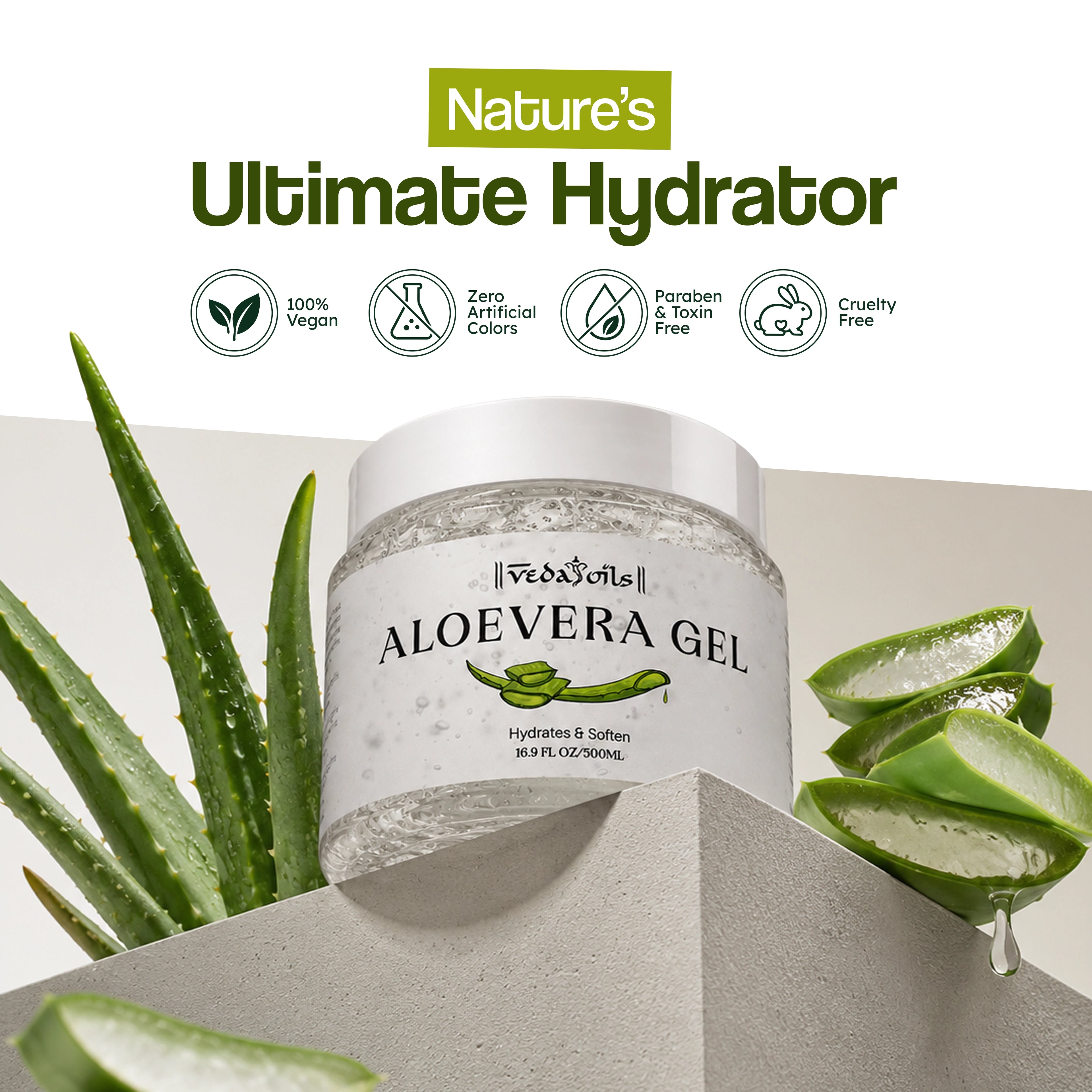 99% Pure Aloe Vera Gel