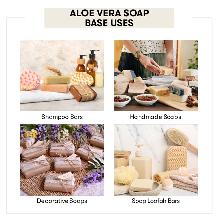 Uses of Aloe Vera  Soap Base