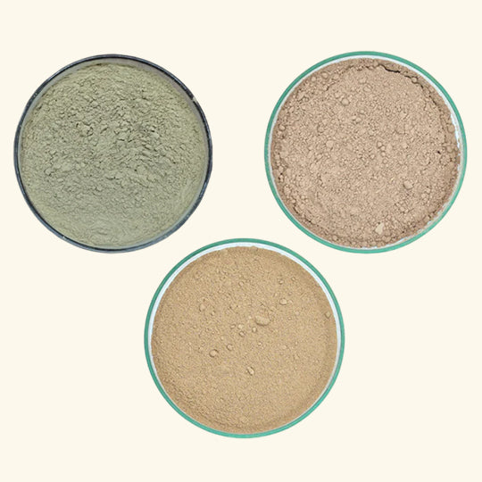 Amla + Reetha + Shikakai Powder - Combo Pack