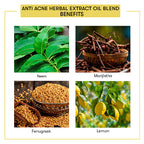 Anti Acne Herbal Extract Oil Blend