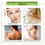 Anti Wrinkle Herbal Extract Oil Blend