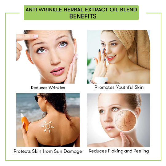 Anti Wrinkle Herbal Extract Oil Blend