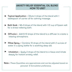 How to Use Anxiety Relief Essential Oil Blend 