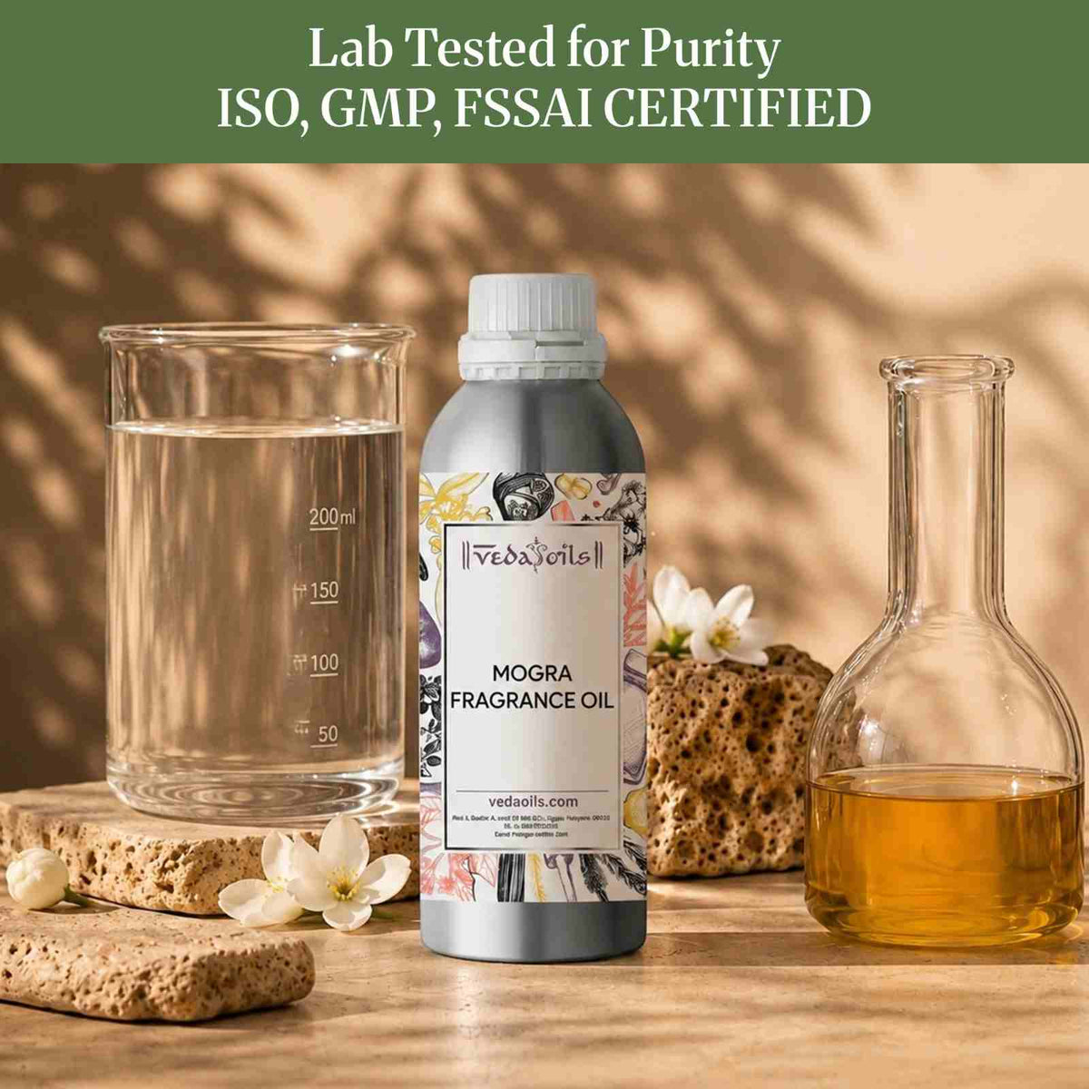 Lab Tested Mogra Fragrance Oil