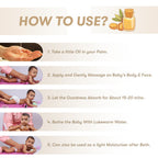 Sweet Almond Baby Oil  + Coconut Baby Hair Oil